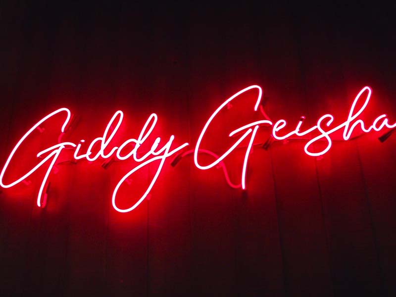 Giddy Geisha restaurant fitout Sunshine Coast