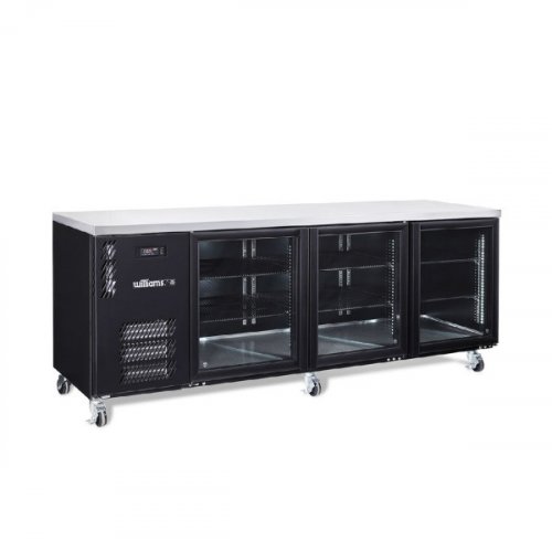HB3UGB- 3 door bar fridge
