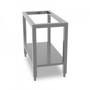 CAV4 Stainless steel stand with shelf