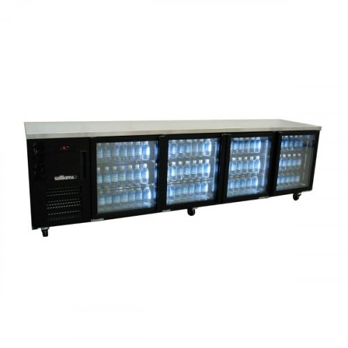HB4UGB - 4 door bar fridge